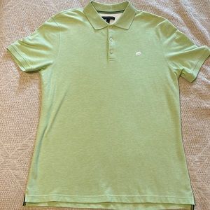 Banana Republic Pique Polo Green Heather